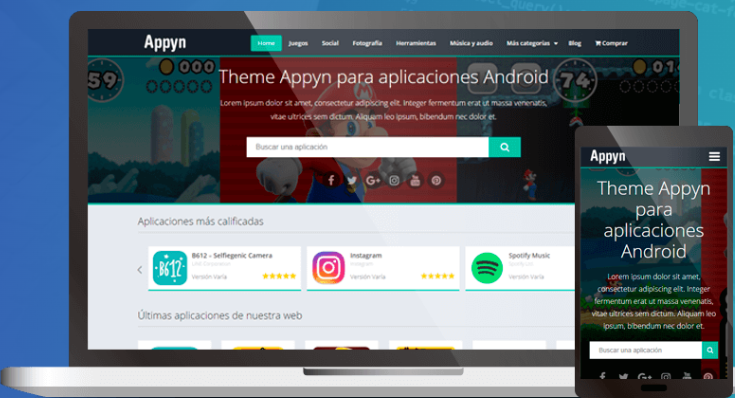 Appyn Themespixel WordPress Theme