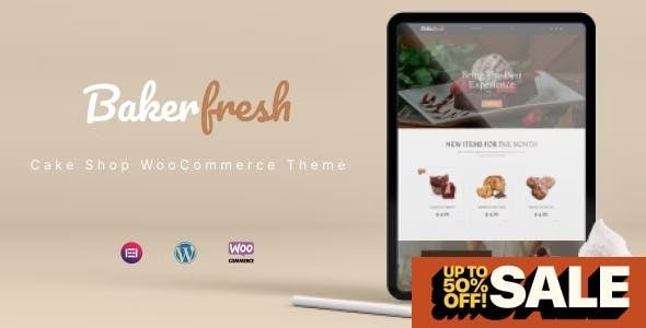 Bakerfresh - Cake Shop WooCommerce Theme