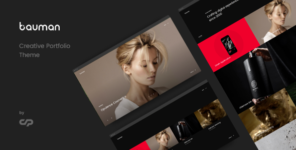 Bauman - Creative Portfolio WordPress Theme