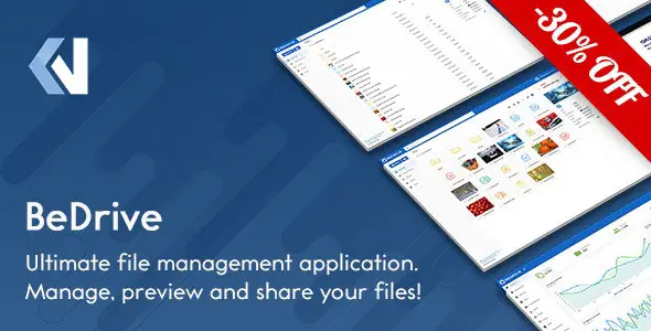 BeDrive + Mobile App File Sharing and Cloud Storage