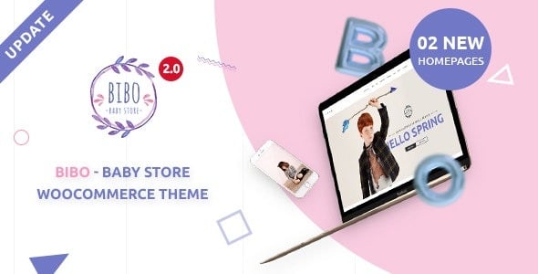 Bibo - Baby Store & Kids Shop WooCommerce WordPress Theme