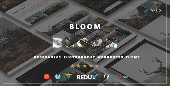 Bloom - Photography / Portfolio WordPress Theme