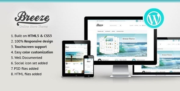 Breeze - Responsive WooCommerce Theme