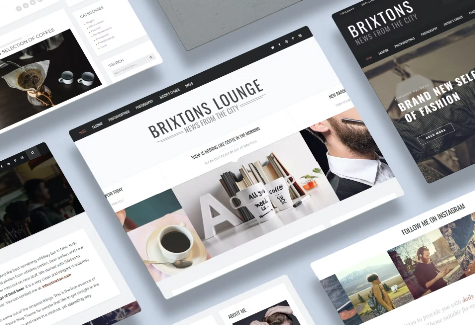 Brixton - A Responsive WordPress Blog Theme