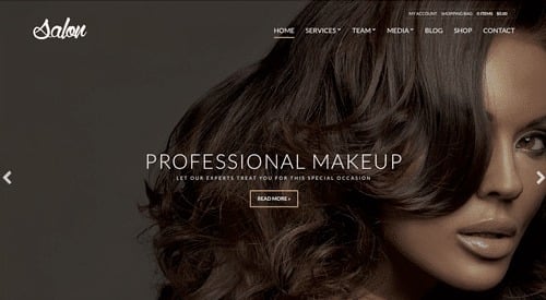 CSSIgniter Salon WordPress Theme