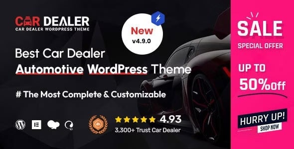 Car Dealer Automotive Responsive WordPress Theme