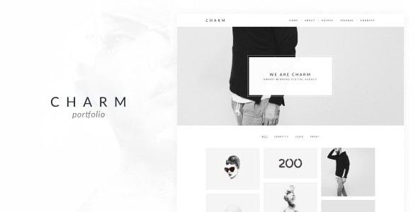 Charm - Portfolio for Freelancers - Agencies