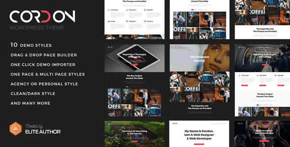 Cordon - Responsive One Page Theme