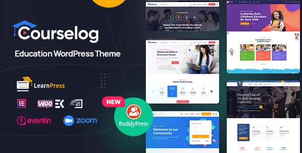 Courselog - Education WordPress Theme