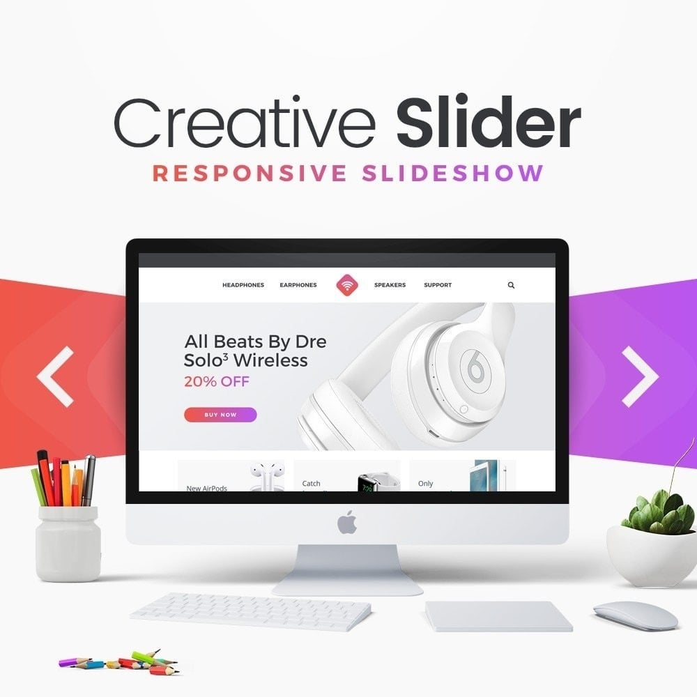 Creative Slider - Responsive Slideshow Module [Prestashop]