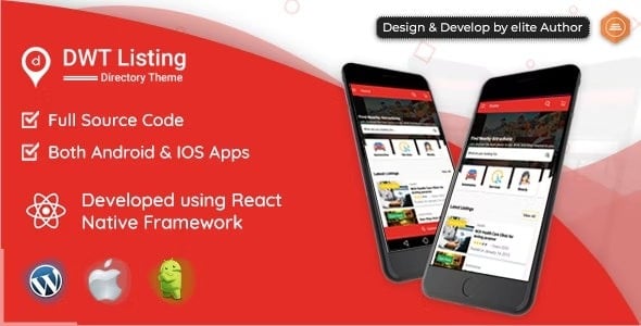 DWT Listing Directory & Listing React Native App