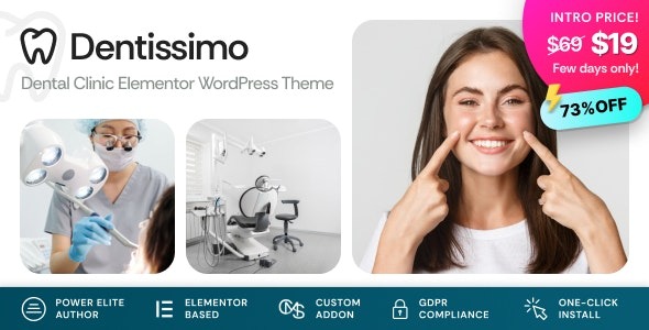 Dentissimo - Medical & Dentist WordPress Theme