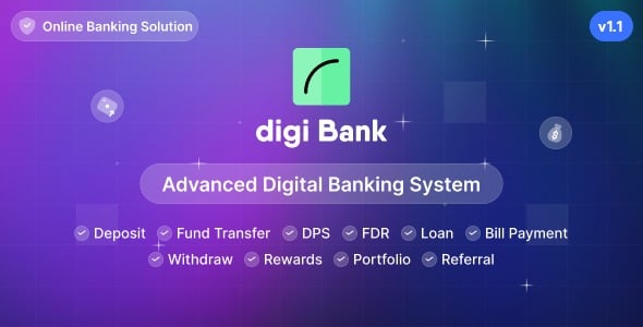 Digibank Advanced Digital Banking System with Rewards