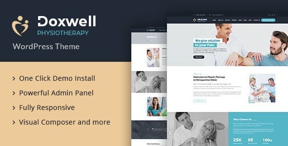 Doxwell - Physical Therapy WordPress Theme