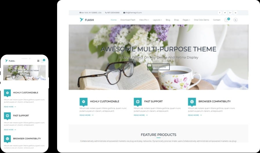 Flash Pro MultiPurpose WordPress Theme