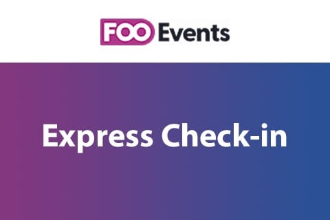 FooEvents Express Check-in