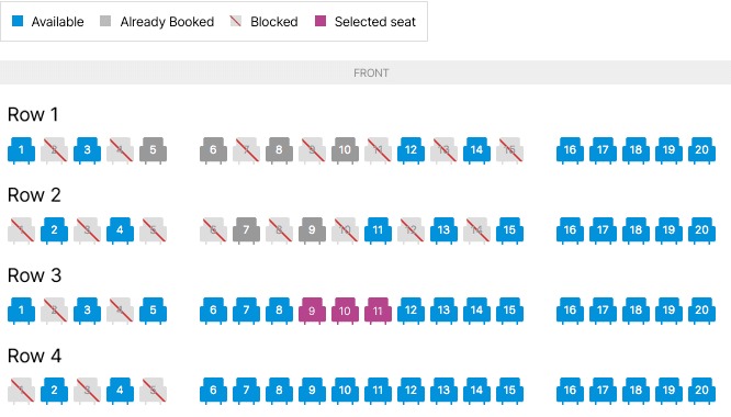 FooEvents Seating