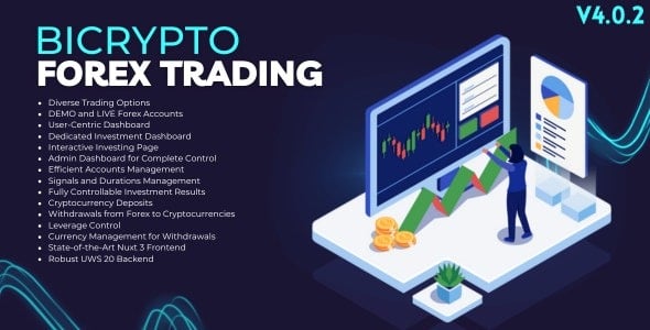 Forex Trading & Investment Addon For Bicrypto Forex