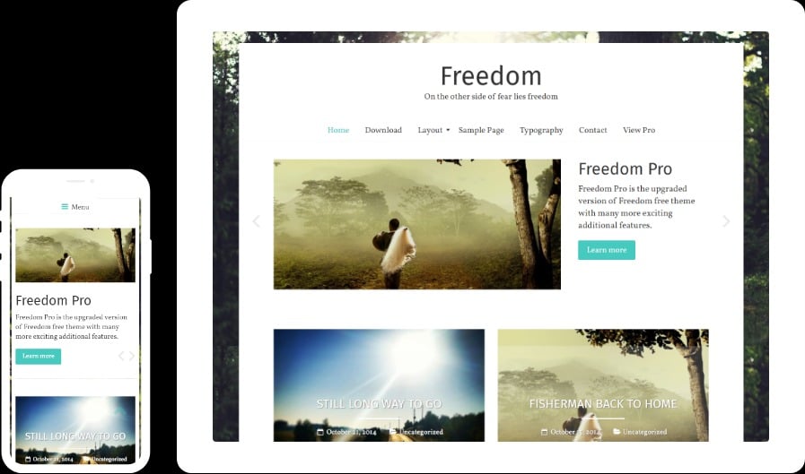 Freedom Pro Photography WordPress Theme