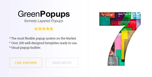 Green Popups - Popups for WordPress