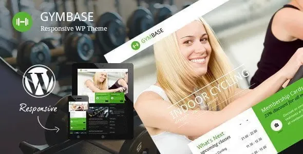 GymBase Responsive Gym Fitness WordPress Theme