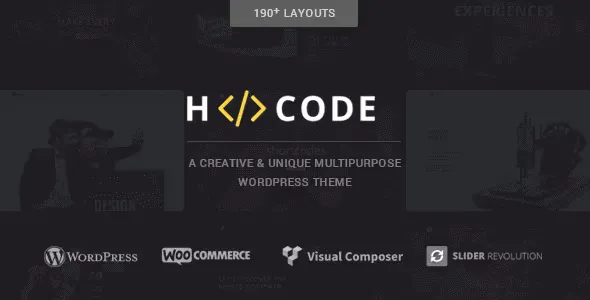 H-Code - Responsive & Multipurpose WordPress Theme