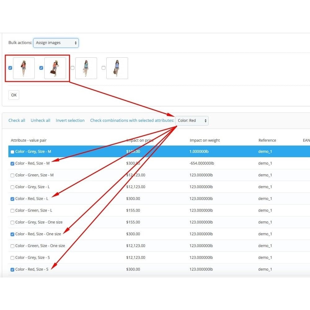 Handy bulk actions Module