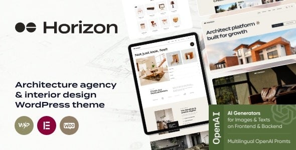 Horizon Interior Design WordPress Theme