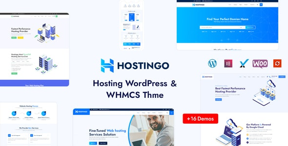 Hostingo WordPress Hosting Theme and WHMCS