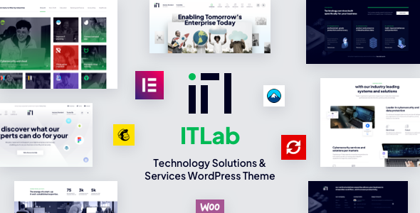 ITLab - Technology Solutions & Services WordPress Theme