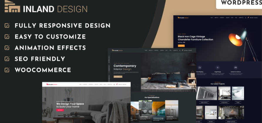 Interior Design WordPress Theme