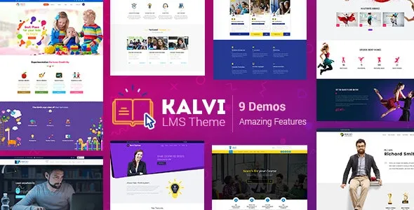 Kalvi  LMS Education WordPress Theme