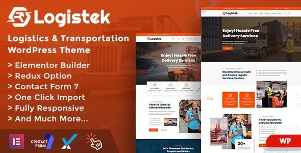 Logistek - Logistics & Transportation WordPress