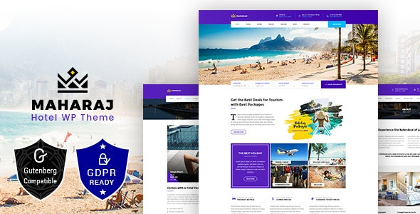 Maharaj - Hotel Master WordPress Theme