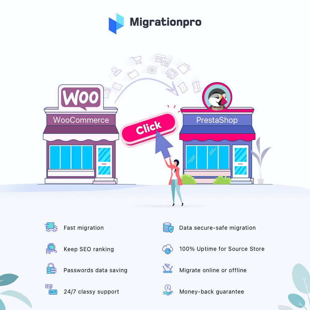 MigrationPro - WooCommerce to PrestaShop Migration Tool Module