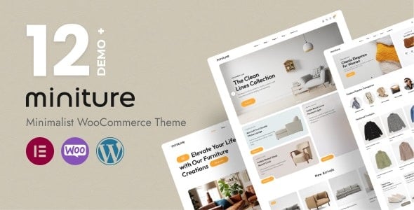 Miniture - Minimalist WooCommerce Theme