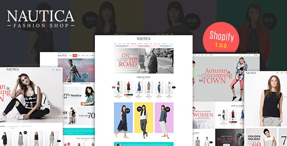 Nautica - Multi Store Responsive Shopify Theme