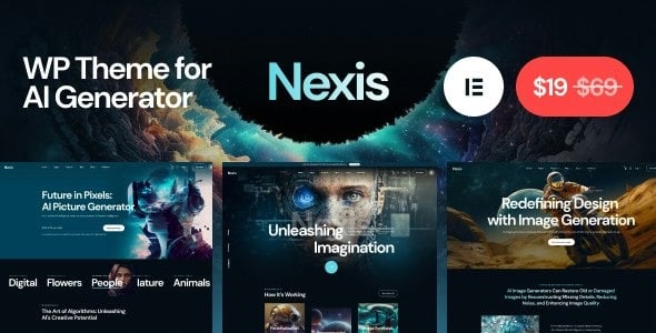 Nexis - AI Agency & Startup WordPress Theme