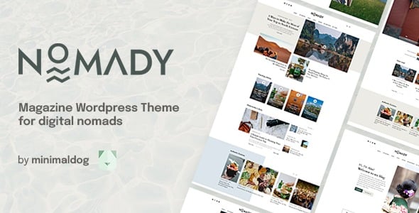 Nomady - Magazine Theme for Digital Nomads