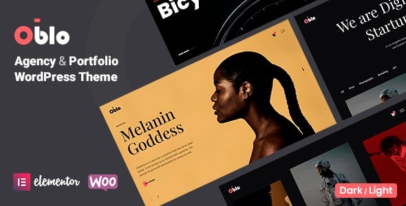 Oblo - Portfolio Showcase WordPress Theme