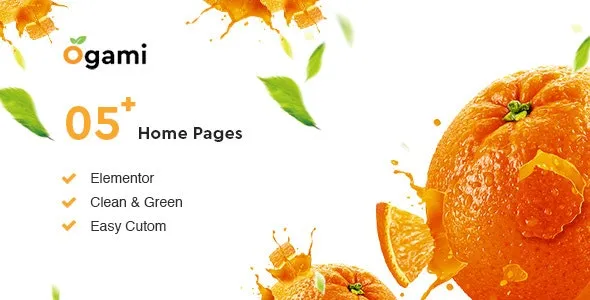 Ogami Organic Store WordPress Theme