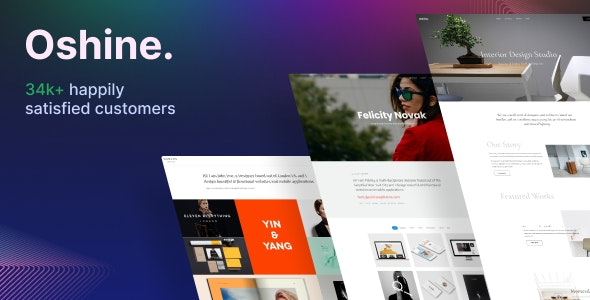 Oshine Multipurpose Creative Theme