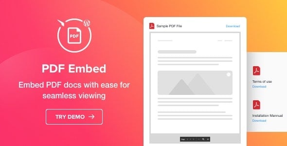 PDF Embed - WordPress PDF Viewer Plugin By Elfsight