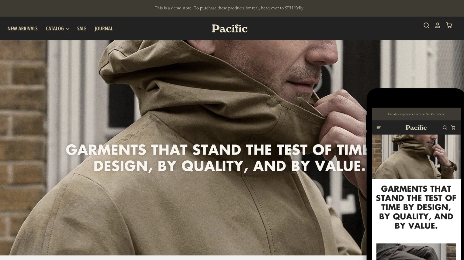 Pacific Shopify Theme