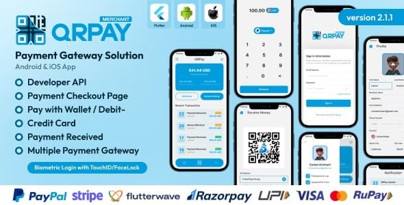 QRPay Merchant Payment Gateway Solution