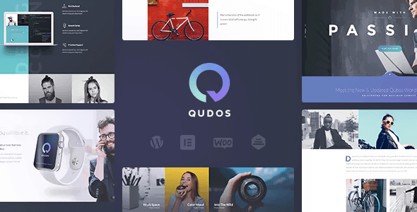 Qudos - Multi-Purpose Business & Portfolio for Elementor WordPress Theme