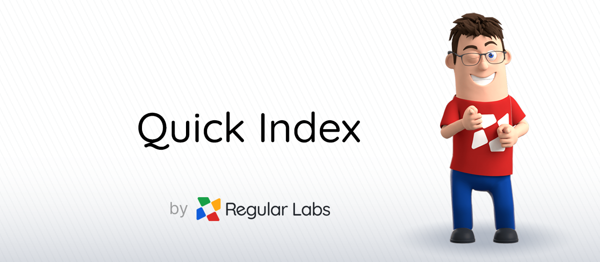 Quick Index Pro - Joomla