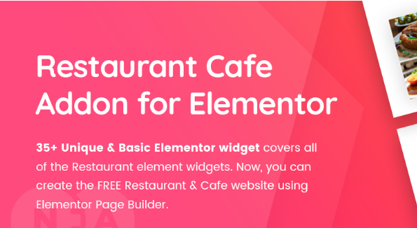 Restaurant & Cafe Addon for Elementor (PRO)