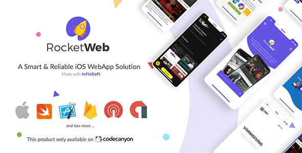 RocketWeb - Configurable iOS WebView App Template