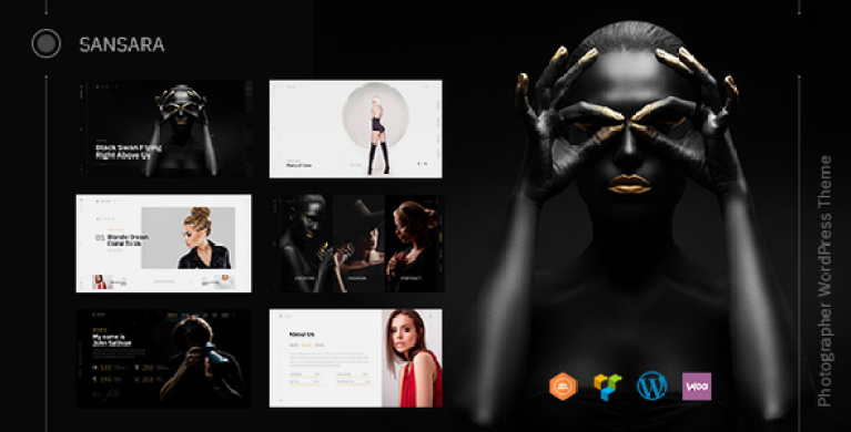 Sansara - Photography WordPress Theme